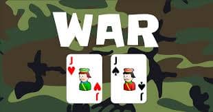WAR Card Game in C